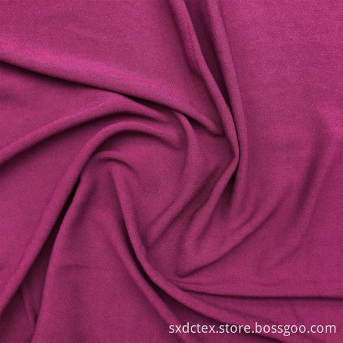 Bright Coral Piece Dye Rayon Woven Fabric